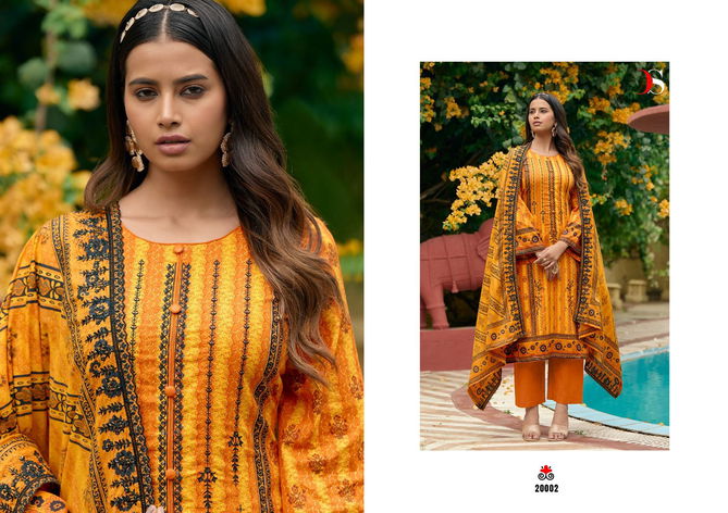 Bin Saeed Lawn Collection 2 By Deepsy Cotton Salwar Suits Catalog